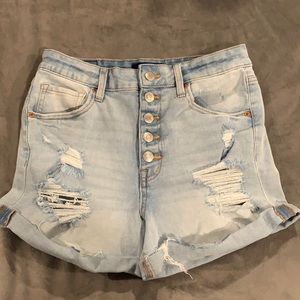 Aero shorts size 10 super high rise